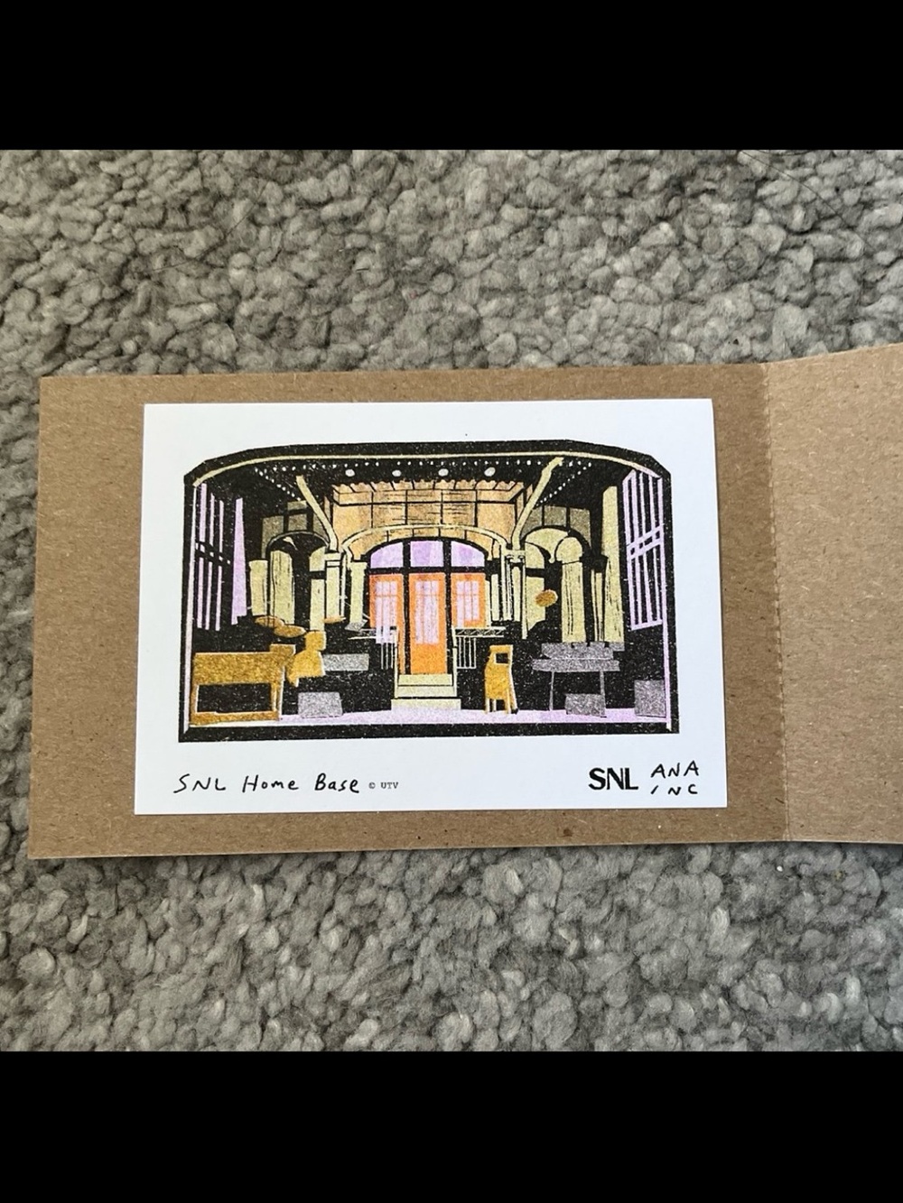 Anastasia Inciardi Mini Print - SNL Home Base